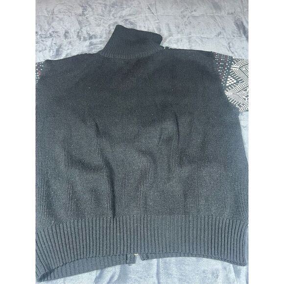 Vintage women’s full zip knitted sweater‎ size L - Picture 6 of 6